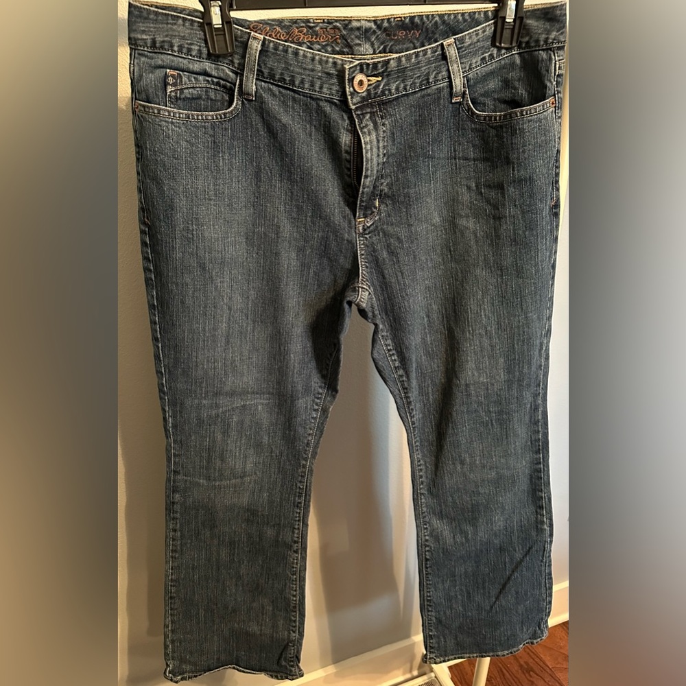 EDDIE BAUER Curvy Bootcut Jeans
